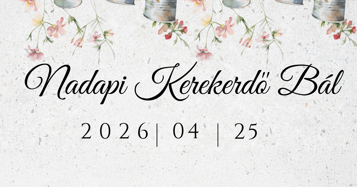 Nadapi Kerekerdő Bál plakát - 2026
